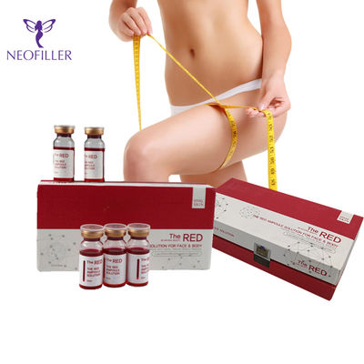 Dung dịch tan mỡ giảm béo màu đỏ Vitamin B12 Không dùng kim tan mỡ bụng