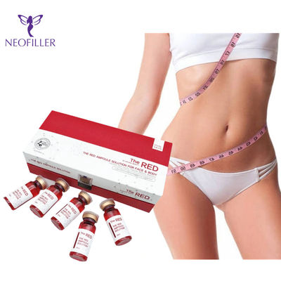 Dung dịch tan mỡ giảm béo màu đỏ Vitamin B12 Không dùng kim tan mỡ bụng