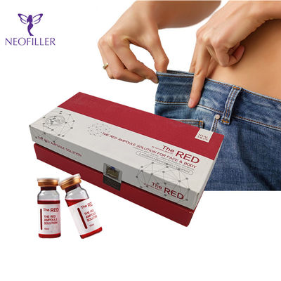 Dung dịch tan mỡ giảm béo màu đỏ Vitamin B12 Không dùng kim tan mỡ bụng