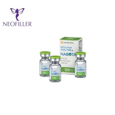 Tiêm NABOTA Hàn Quốc Nabota Toxin 100 đơn vị Xóa nếp nhăn trên trán Lông mày