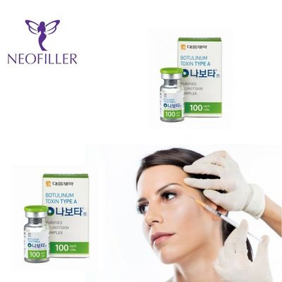 Tiêm NABOTA Hàn Quốc Nabota Toxin 100 đơn vị Xóa nếp nhăn trên trán Lông mày