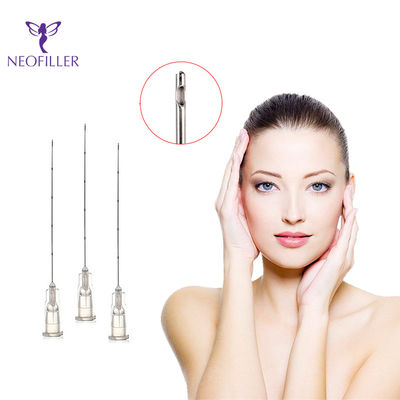 Chất độn làm đẹp 30G sử dụng ống thông hơi cùn cho chất làm đầy Hyaluronic Acid 40mm 50mm