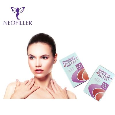 10 đơn vị kim tiêm nhăn thư giãn tiêm cổ đường viền cổ