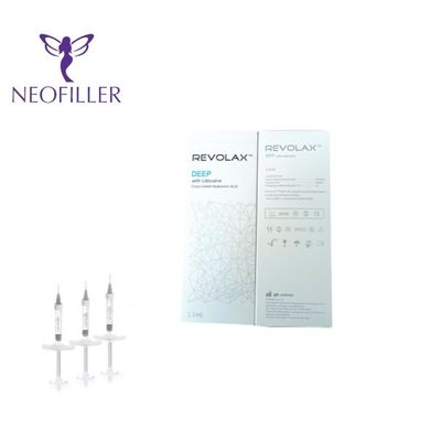Xóa nếp nhăn 1.1ml / Hộp Chất làm đầy da Revolax Tiêm axit thủy lực sâu cho mặt