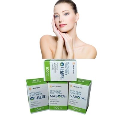 100đơn vị Nabota Botulinum Toxin Loại A Thuốc tiêm chống nhăn CE ISO