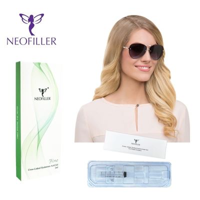 2ml Nếp nhăn Hyaluronic Acid Crosslinking Hyaluronic Acid Chất độn da cho mông
