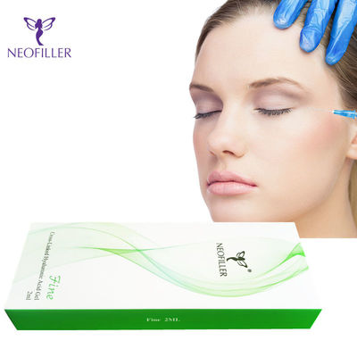 2ml Nếp nhăn Hyaluronic Acid Crosslinking Hyaluronic Acid Chất độn da cho mông