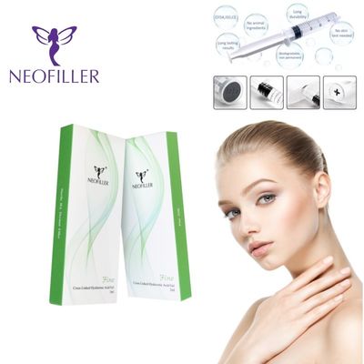 Dermal 24Mg / Ml Hyaluron Filler tiêm má má nâng cao môi tinh tế
