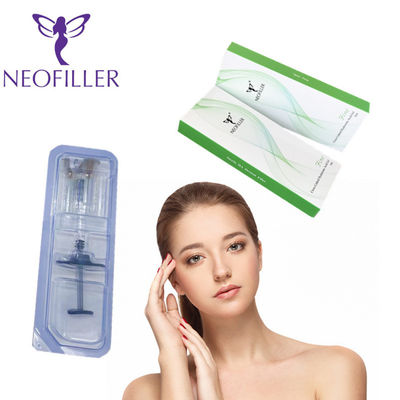 Chin Anti Aging Hyaluronic Acid Chất làm đầy da Trán Mũi Chống nhăn 24 Mg / Ml