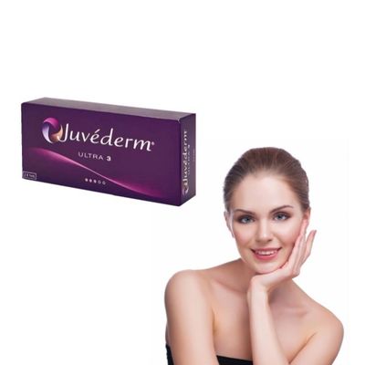 Chất làm đầy da Juvederm 2ml trong suốt Axit Hyaluronic tiêm cho nếp nhăn