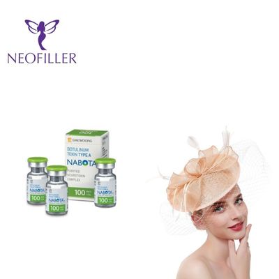 100 Đơn vị Thuốc tiêm NABOTA co thắt cơ Hàn Quốc Thuốc tiêm chống lão hóa mũi