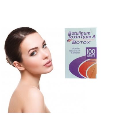 Tất cả Ergan 100iu Botulinum Toxin Typ Một loại độc tố Botulinum trên khuôn mặt cho nếp nhăn