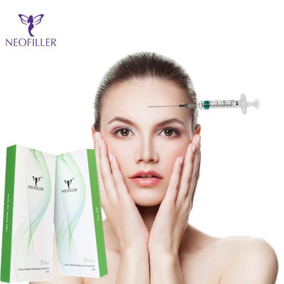 Chin Anti Aging Hyaluronic Acid Chất làm đầy da Trán Mũi Chống nhăn 24 Mg / Ml