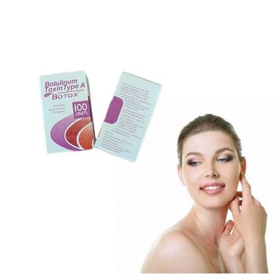 Tiêm Chống nhăn Botulinum Toxin Poison 100 Đơn vị BTX Chất làm đầy khuôn mặt thon gọn hơn