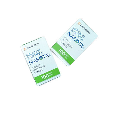 Hàn Quốc 100iu NABOTA tiêm xóa nếp nhăn  mặt để xóa nếp nhăn
