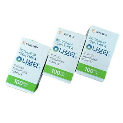 Hàn Quốc 100iu NABOTA tiêm xóa nếp nhăn  mặt để xóa nếp nhăn