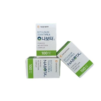 Tiêm Botulinum NABOTA Chống nhăn 100 đơn vị Nabota  Fda đã được phê duyệt