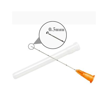 21g 50mm 70mm Kim cannula cùn Chất làm đầy tiêm kim cannula cùn