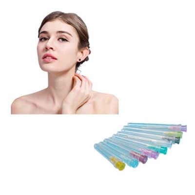 50mm 70mm Blunt End Cannula Tiêm chất làm đầy da Cannulas 21g