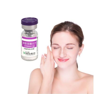 Bột đông khô Tiêm Liporase trắng Hàn Quốc Chất làm đầy Hyaluronidase trên khuôn mặt