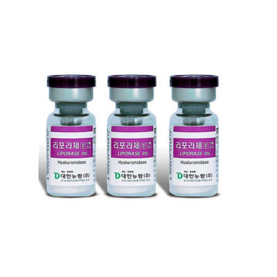 Bột đông khô Tiêm Liporase trắng Hàn Quốc Chất làm đầy Hyaluronidase trên khuôn mặt