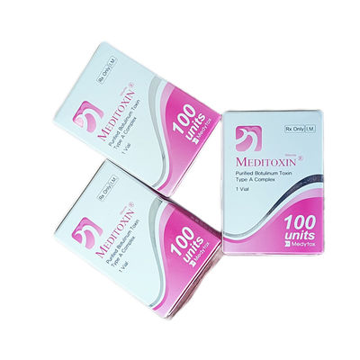 2,5mL Loại bỏ nếp nhăn Botulinum Toxin Tiêm Meditoxin Botulinum Toxin Loại A 100 Đơn vị