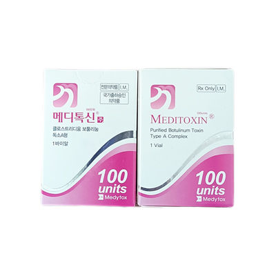2,5mL Loại bỏ nếp nhăn Botulinum Toxin Tiêm Meditoxin Botulinum Toxin Loại A 100 Đơn vị