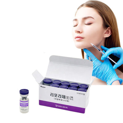 Hyaluronidase Salon Liporase Tiêm Filler Loại bỏ Lyase Hòa tan Axit Hyaluronic