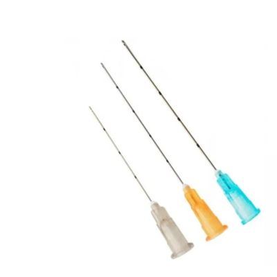 Kim siêu nhỏ bằng thép không gỉ Cùn Cannula Kim y tế Cùn kim tiêm dưới da