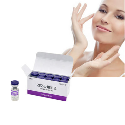 Hyaluronic Acid Liporase Lipo Dung dịch tiêm hòa tan 10 lọ hòa tan