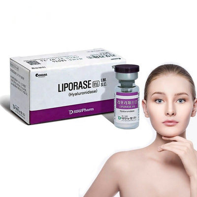 Hyaluronic Acid Liporase Lipo Dung dịch tiêm hòa tan 10 lọ hòa tan
