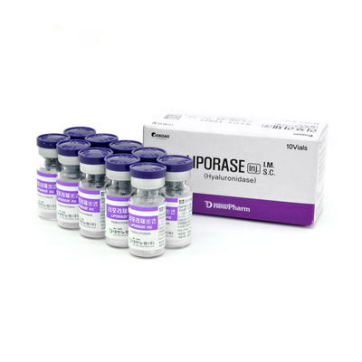 Hyaluronic Acid Liporase Lipo Dung dịch tiêm hòa tan 10 lọ hòa tan