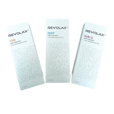 Chất làm đầy axit hyaluronic 24mg/Ml Revolax Fine Deep Sub-Q được liên kết chéo