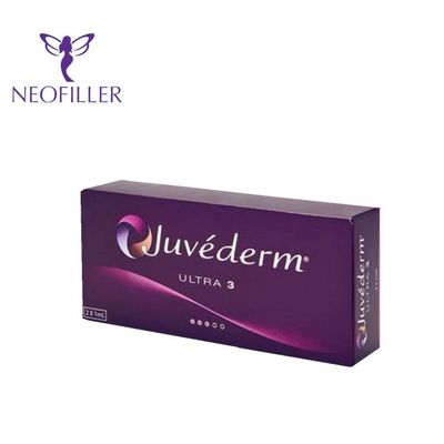 Tiêm 2ml Chất làm đầy da Juvederm Ultra 4 Voluma Định hình lại các đường nét trên khuôn mặt / Các vết lõm trên da