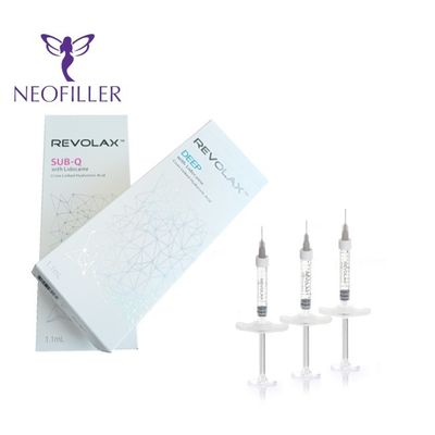 Chất làm đầy axit Revolax Hyaluronic được liên kết chéo để xóa nếp nhăn