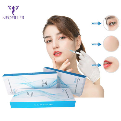 Mặt Hyaluronic Acid Dermal Filler Nhiệt độ phòng Ống tiêm vô trùng