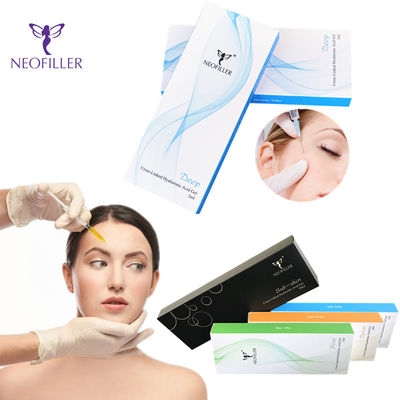 Mặt Hyaluronic Acid Dermal Filler Nhiệt độ phòng Ống tiêm vô trùng