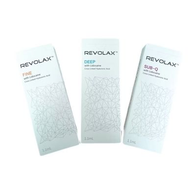 Ống tiêm tiêm chất làm đầy da Hyaluronic Acid Revolax cho mặt 6 - 12 tháng Hiệu lực