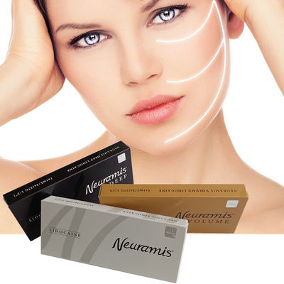 Giảm nếp nhăn trung bình Chất làm đầy da Hyaluronic Acid liên kết chéo 24-48 giờ Thời gian phục hồi