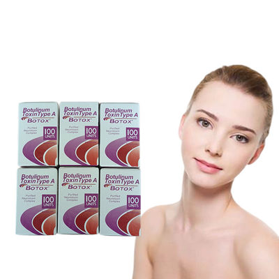 Giảm nếp nhăn 100 đơn vị  tiêm loại bỏ các đường nếp nhăn trên khuôn mặt