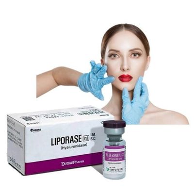 Liporase để phá vỡ axit hyaluronic Dermal Filler Hyaluronidase Solution