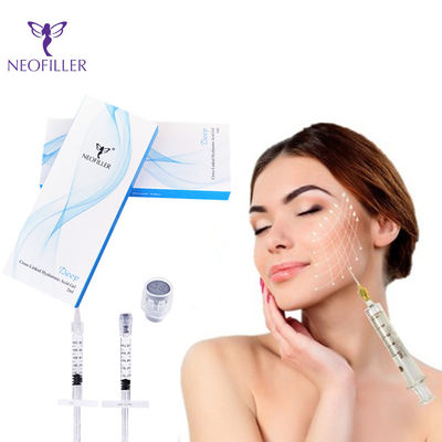 24mg/ml axit hyaluronic Dermal Filler trong ống tiêm vô trùng Để lưu trữ ở nhiệt độ phòng
