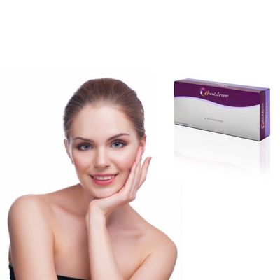 Ứng dụng trên khuôn mặt 1.0ml Juvederm Dermal Filler với axit hyaluronic