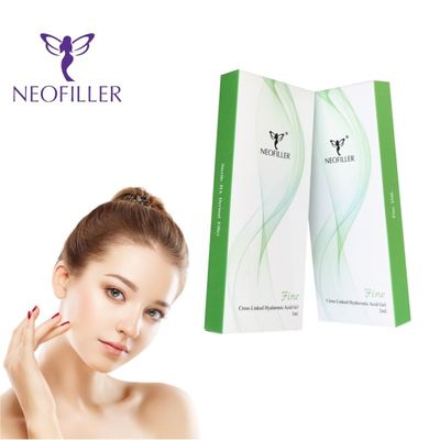 Hyaluronic Acid Transparent Dermal Filler Độ sâu tiêm dưới da và liên kết chéo