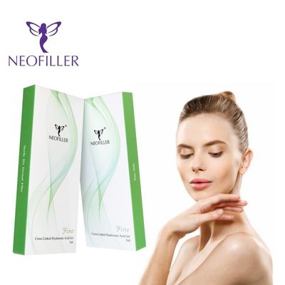 Hyaluronic Acid Transparent Dermal Filler Độ sâu tiêm dưới da và liên kết chéo