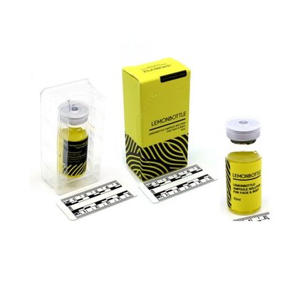 Giải pháp hòa tan chất béo nồng độ cao cho khuôn mặt và cơ thể 10ml x 5 chai chanh Bao bì aseptic dùng một lần