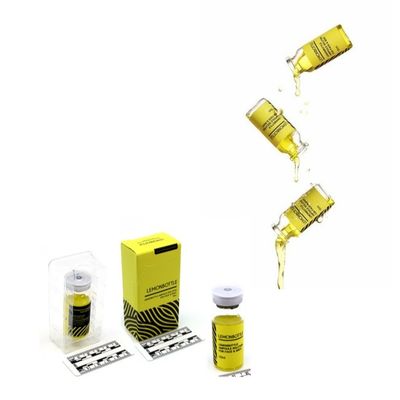 Giải pháp hòa tan chất béo nồng độ cao cho khuôn mặt và cơ thể 10ml x 5 chai chanh Bao bì aseptic dùng một lần