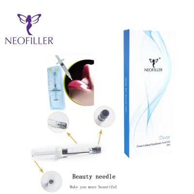 Tiêm vào khuôn mặt 9-12 tháng tuổi thọ Ác hyaluronic trong suốt Bộ đầy da với liên kết chéo