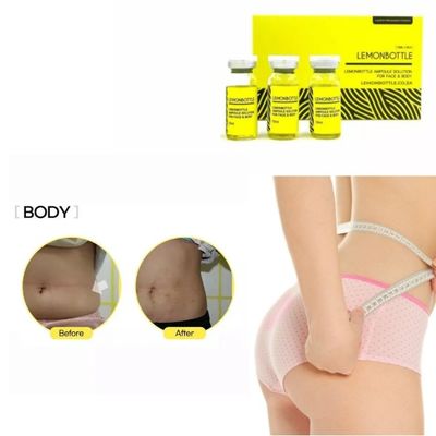 Bán chai chanh dung dịch chất béo 5X10ml hộp giảm cân giải pháp trực tuyến