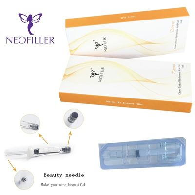 24mg/ml Cross Linked Transparent Hyaluronic Acid Dermal Filler cho tiêm mặt